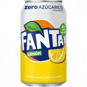 FANTA Zero limon lata 33 cl